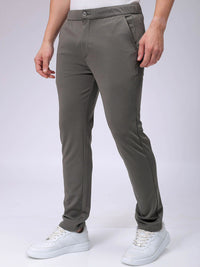 The Indian Garage Co. X Luxe Men Textured Slim Fit Trousers