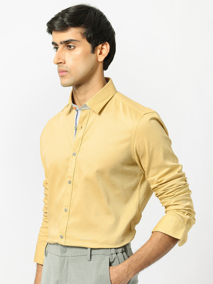 RARE RABBIT Men Monds Slim Fit Cotton Shirt