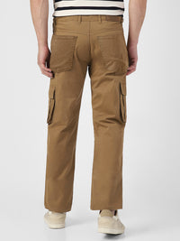 Urbano Fashion Men Mid-Rise Cargos Trousers