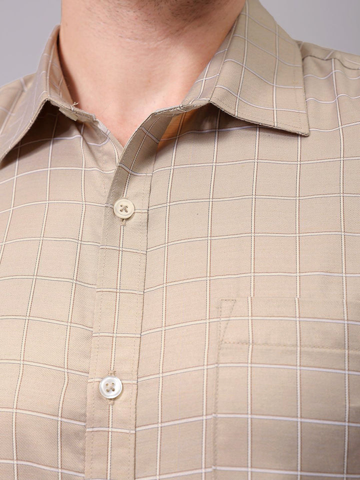 The Indian Garage Co. X Luxe Men Slim Fit Multi Stripes Opaque Striped Formal Shirt