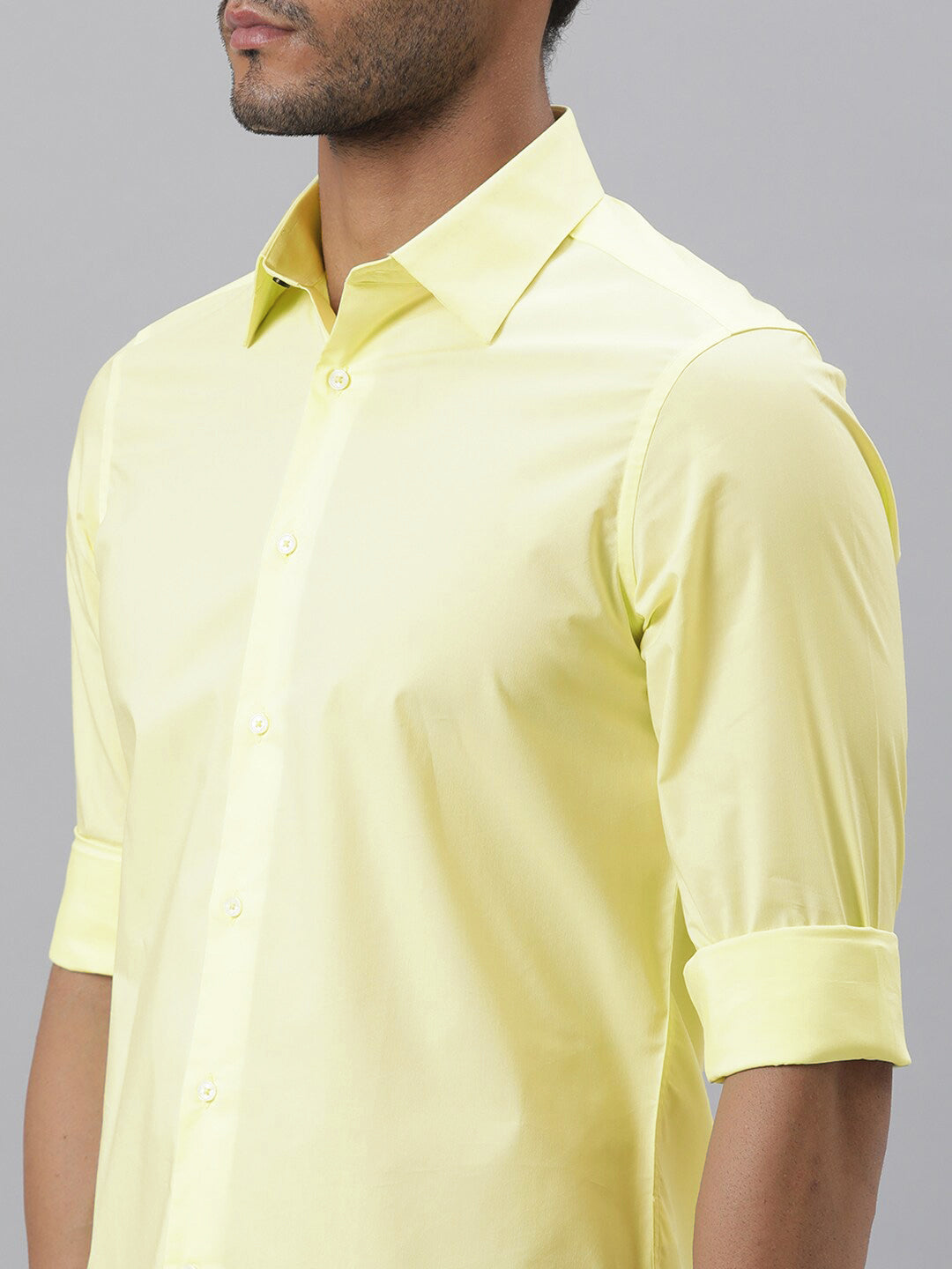 RARE RABBIT Men Neutro Slim Fit Cotton Shirt