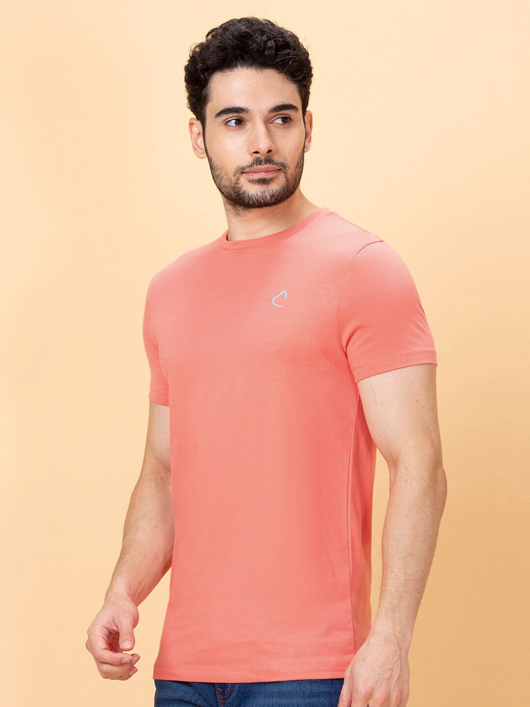 Being Human Round Neck Pure Cotton Casual T-shirt