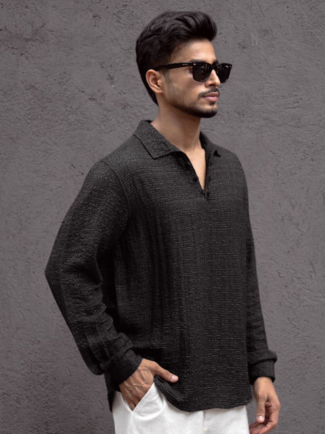 Powerlook Men Opaque Casual Shirt