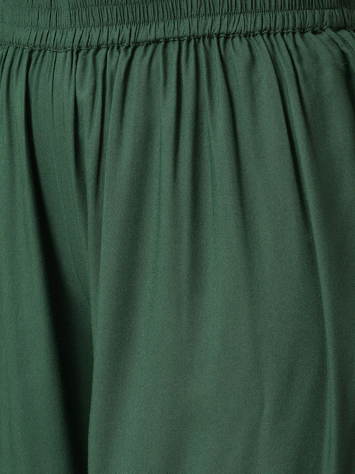 W Women Floral Printed Kurta with Sharara & With Dupatta