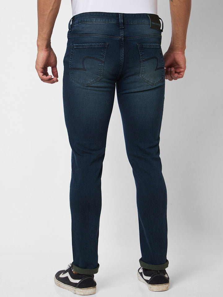 SPYKAR Men Skinny Fit Low-Rise Light Fade Stretchable Jeans