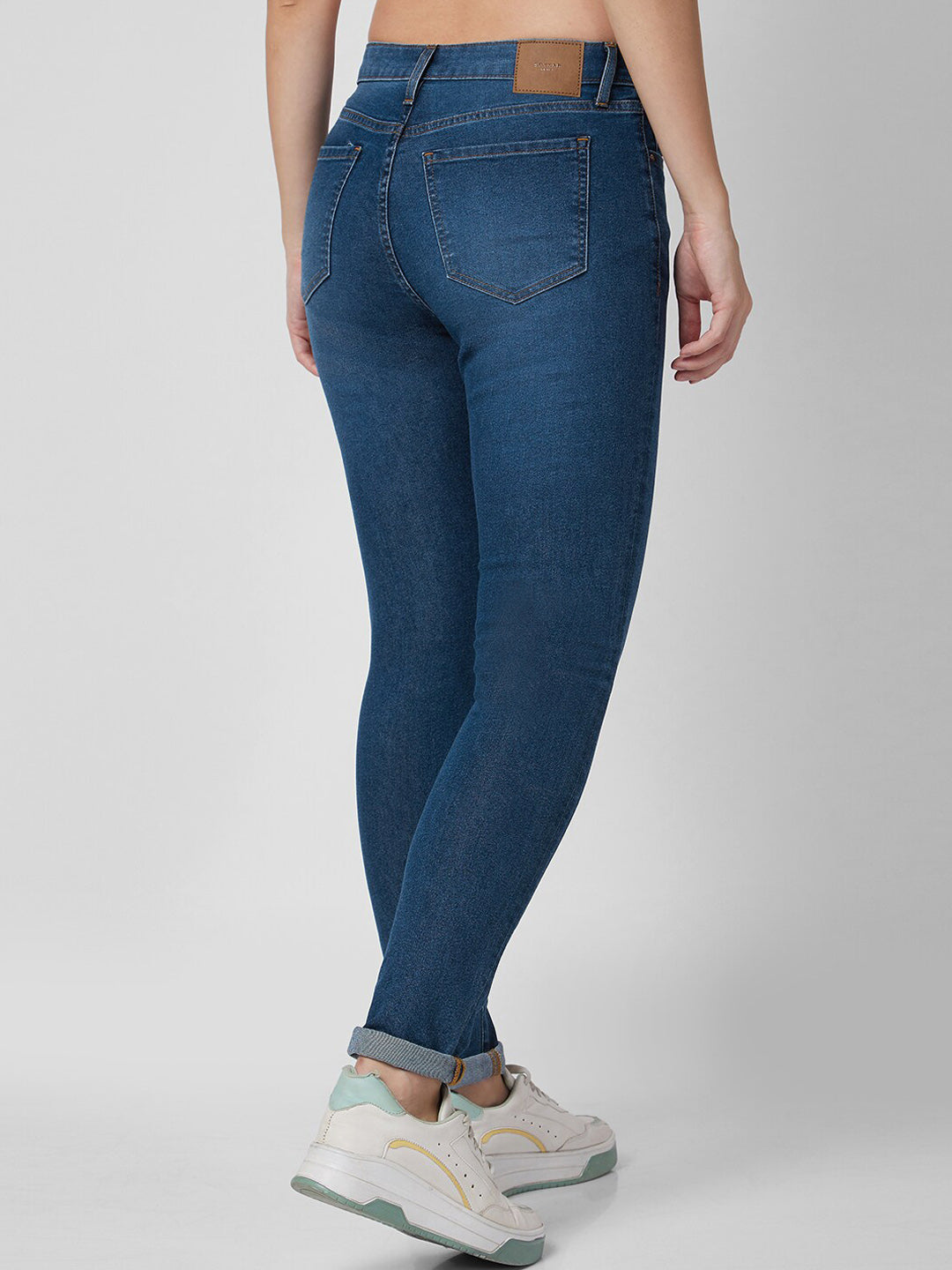 SPYKAR Women Skinny Fit High-Rise Light Fade Jeans