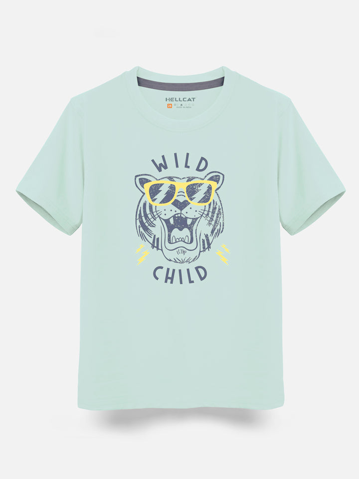 HELLCAT Boys Pack Of 3 Printed Cotton T-shirt