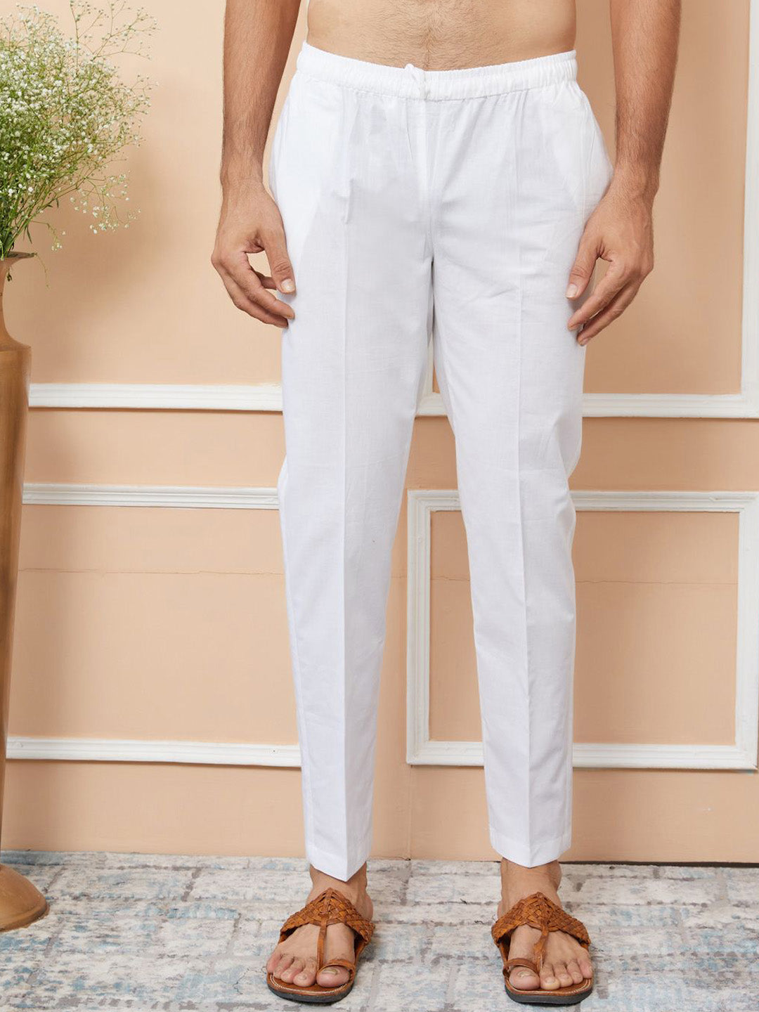 See Designs Ethnic Motifs Woven Design Long Sleeves Straight Kurta & Pyjama