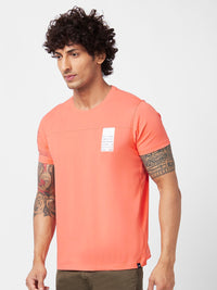 SPYKAR Typography Printed Slim Fit Casual T-Shirt