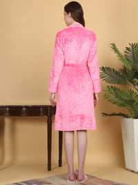 KLOTTHE Woollen Bath Robe With Belt