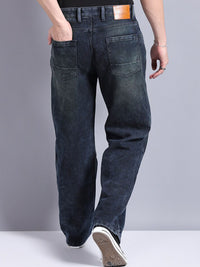 The Indian Garage Co Men Mid-Rise Loose Baggy Fit Stretchable Jeans