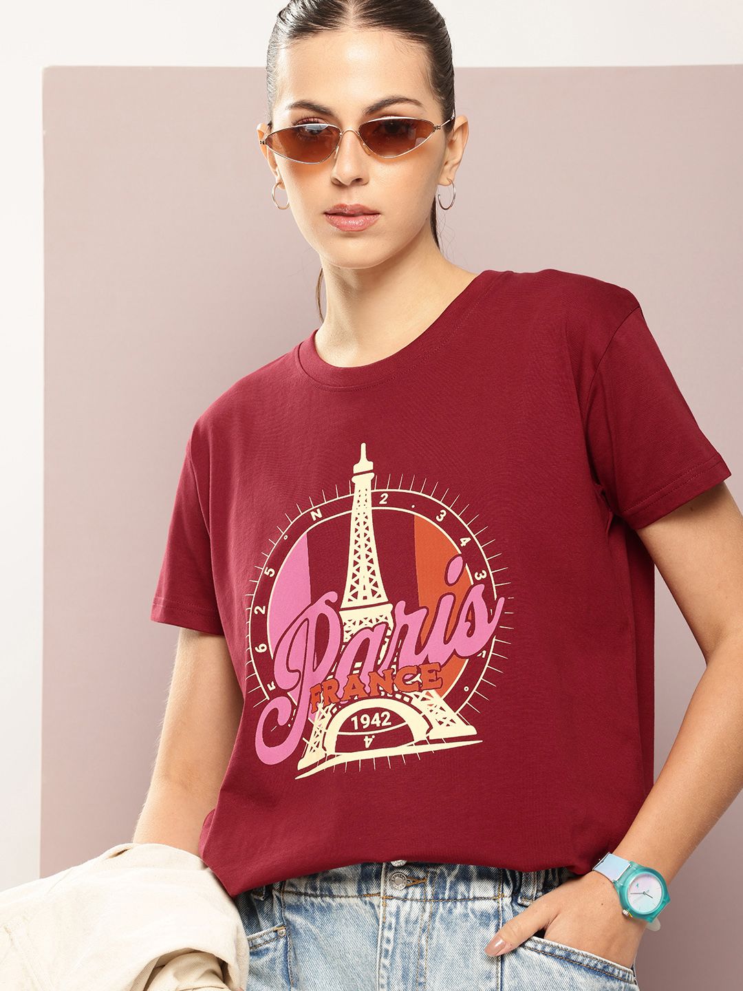 DILLINGER Printed Pure Cotton Boxy T-shirt