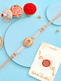 Voylla Men Kundan Rakhi