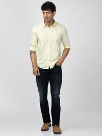 SPYKAR Men Slim Fit Printed Casual Cotton Shirt