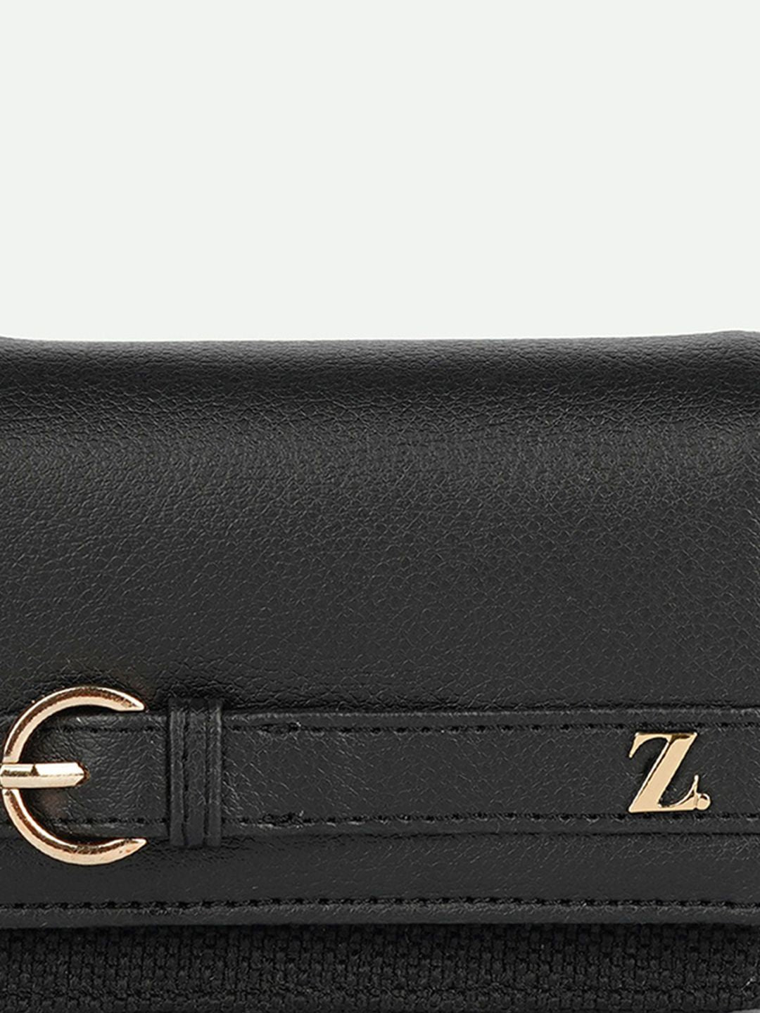 ZOUK Women Solid Textured Short Envelope