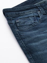 SPYKAR Men Skinny Fit Low-Rise Heavy Fade Stretchable Jeans