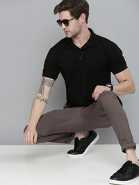 The Indian Garage Co Men Slim Fit Trousers