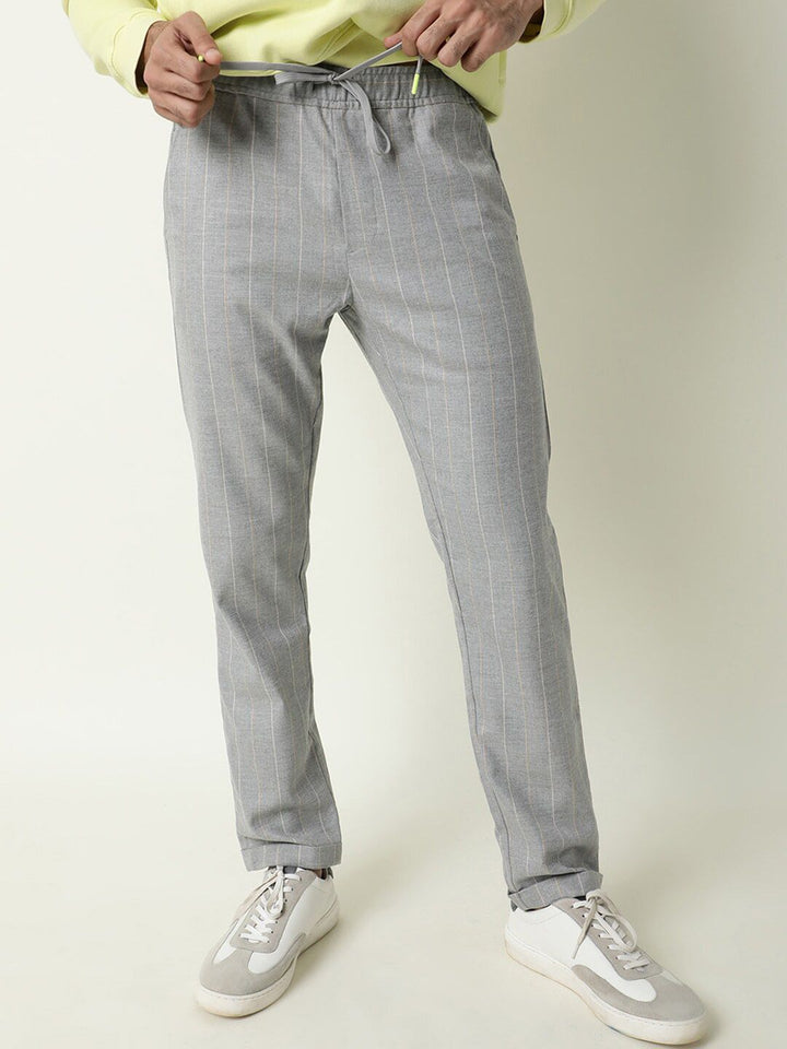 RARE RABBIT Men Slim Fit Trousers