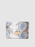 Lino Perros Women Croc Textured Three Fold Wallet