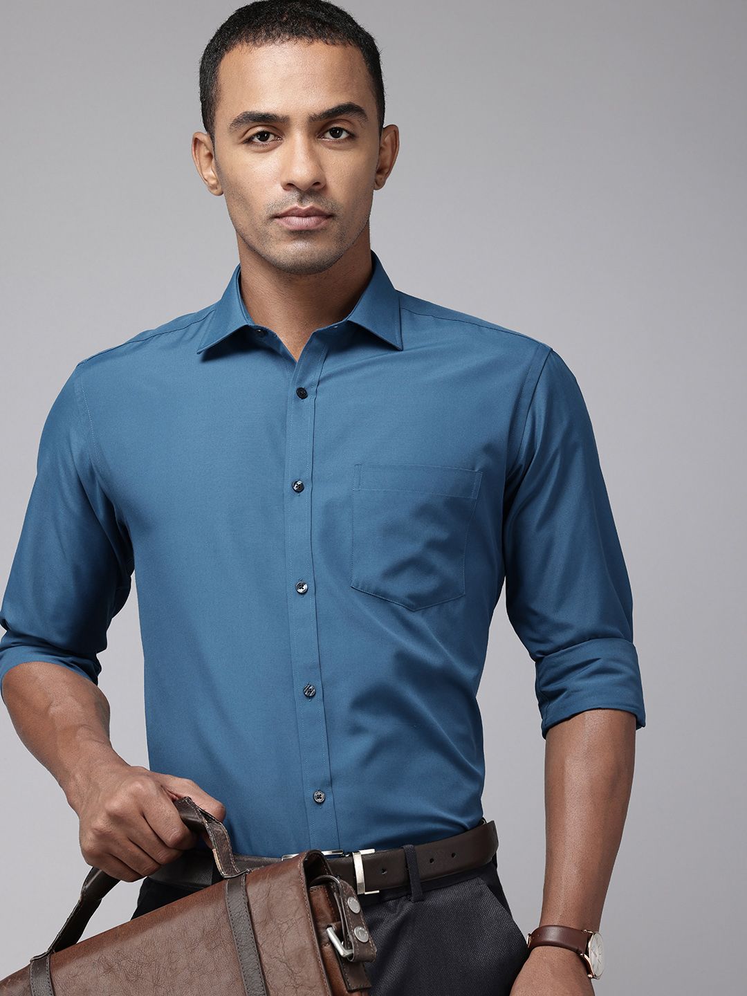 Park Avenue Men Slim Fit Work Formal Shirt