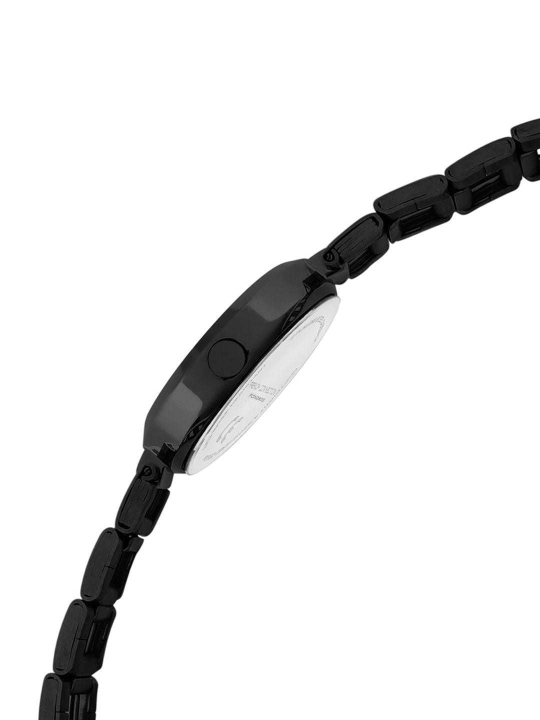 Sambungan Perancis Wanita Gelang Keluli Tahan Karat Tali Tali Analog Watch FCN060E