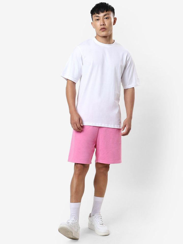 Bewakoof Men White Oversized T-shirt