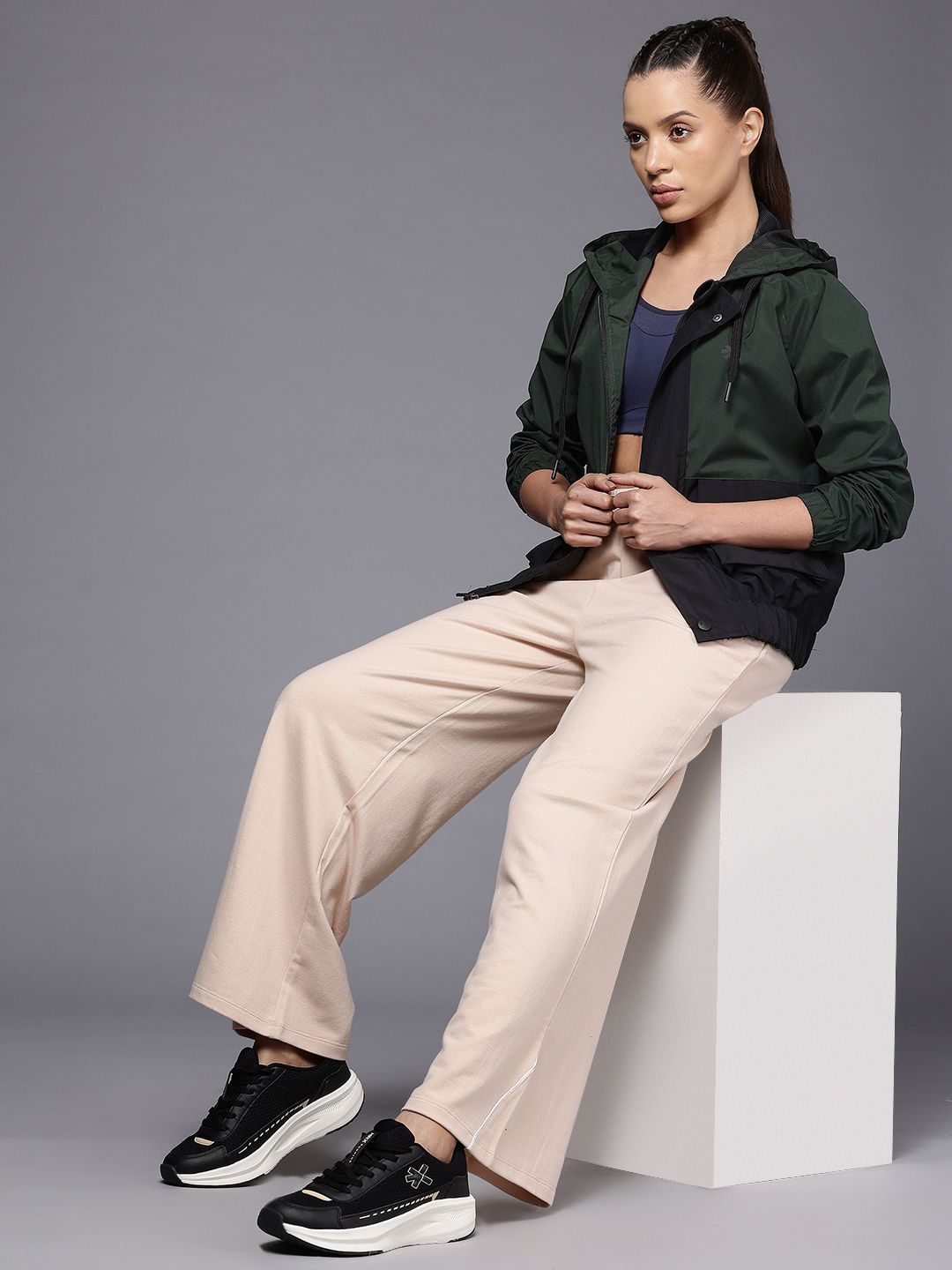 HRX by Hrithik Roshan Hooded Tailored Jacket