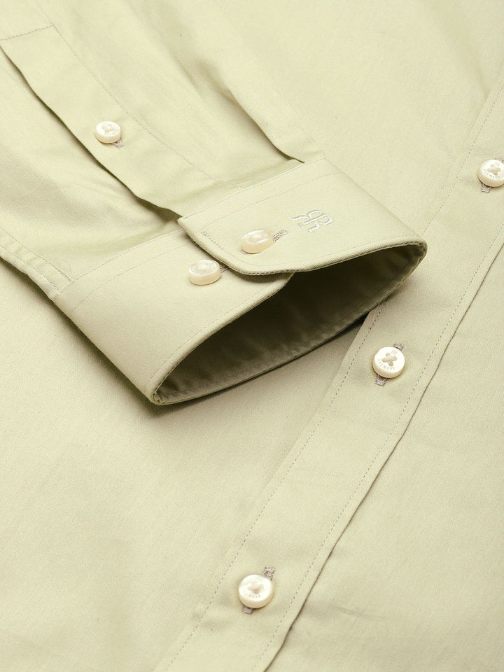 Raymond Pure Cotton Slim Fit Opaque Formal Shirt