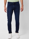 SPYKAR Men Slim Fit Low-Rise Clean Look Whiskers Stretchable Jeans