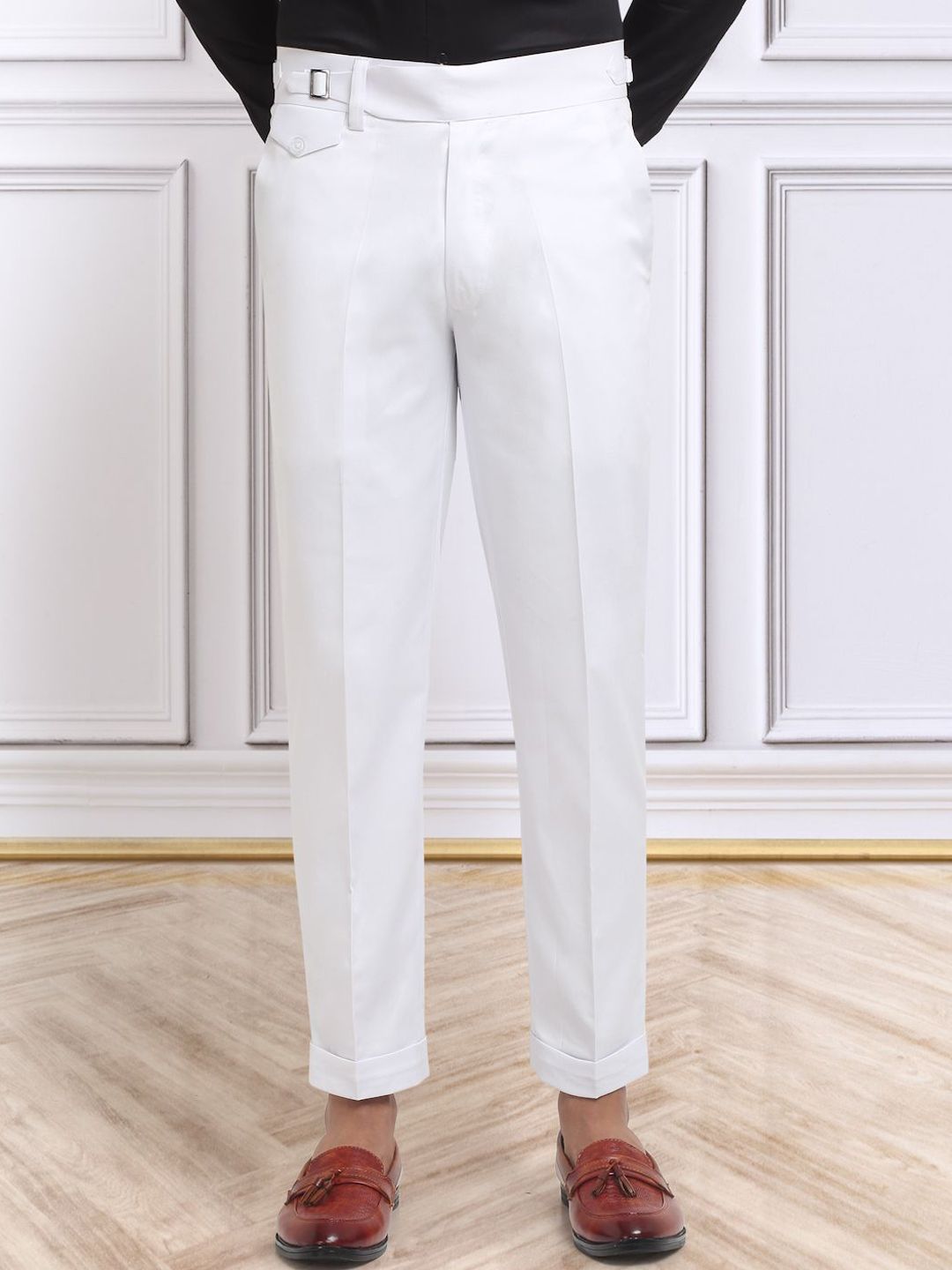 KLOTTHE Men Italian Gurkha Pants