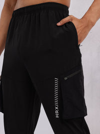 HRX by Hrithik Roshan Men Mid-Rise Rapid-Dry Training Cargo-Style Joggers