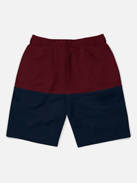 HELLCAT Boys Pack Of 5 Mid-Rise Colourblocked Cotton Shorts