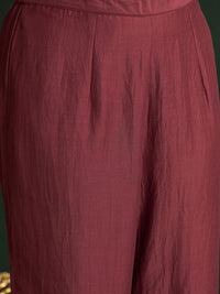 Indo Era Women Floral Embroidered Regular Kurta with Trousers & With Dupatta