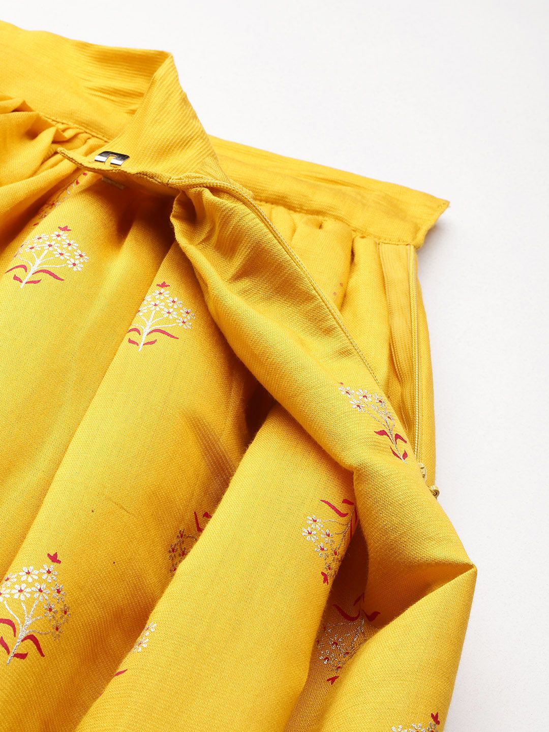 Anouk Foil Print Ready to Wear Lehenga Choli with Dupatta