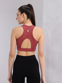 HRX by Hrithik Roshan Rapid-dry Medium Coverage Lightly Padded Yoga Bra