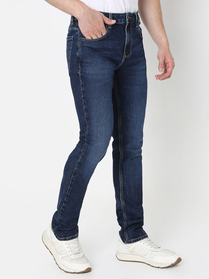 Spykar Men Rovers Light Fade Regangan Jeans