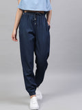 STREET 9 BASICS Women Blue Regular Fit Solid Joggers