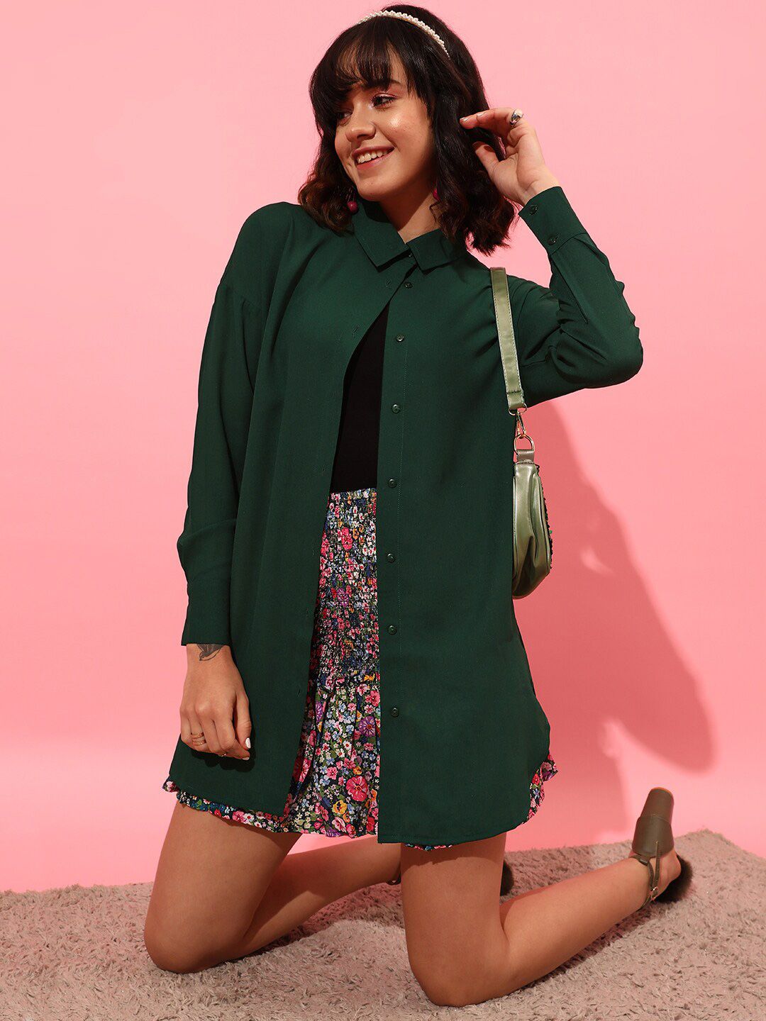STREET 9 Boxy Casual Shirt