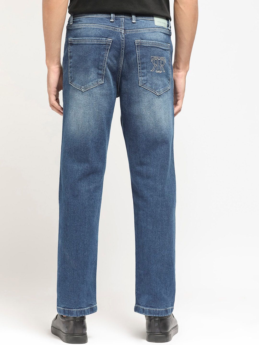 RARE RABBIT Men Polin Regular Fit Cotton Jeans