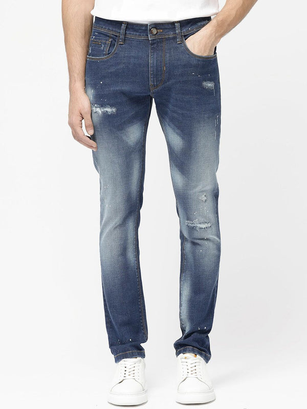 Lelaki Arnab Langka Xian Slim Fit Cotton Jeans