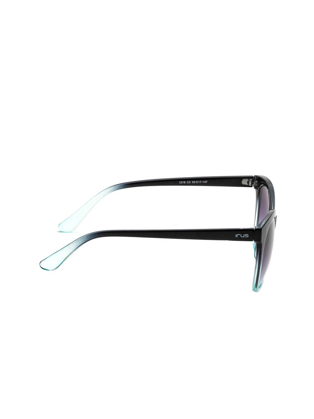 IRUS by IDEE Women Oval Sunglasses with UV Protected Lens IRS1218C3SG