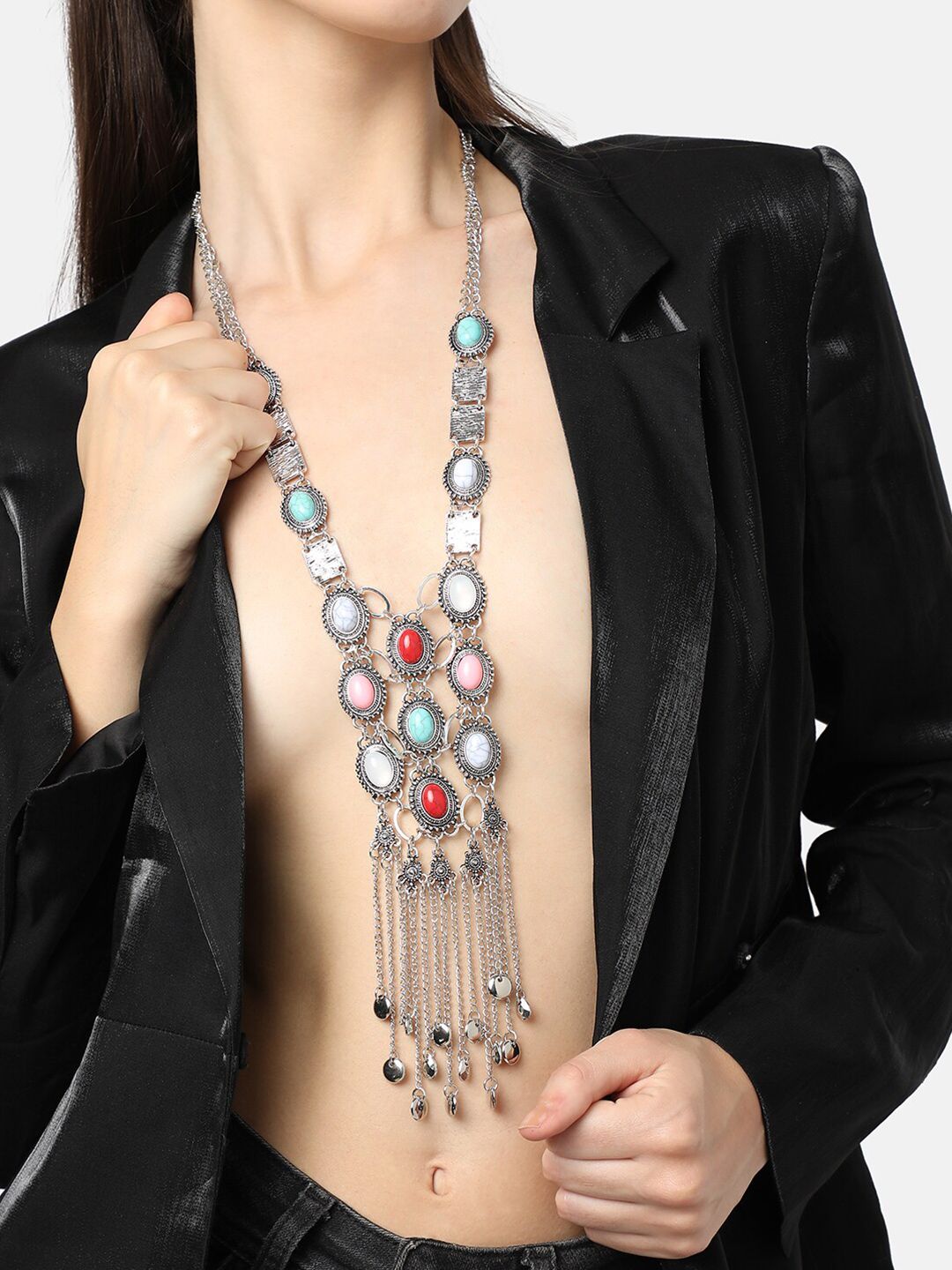 Kalung bersalut perak Sohi
