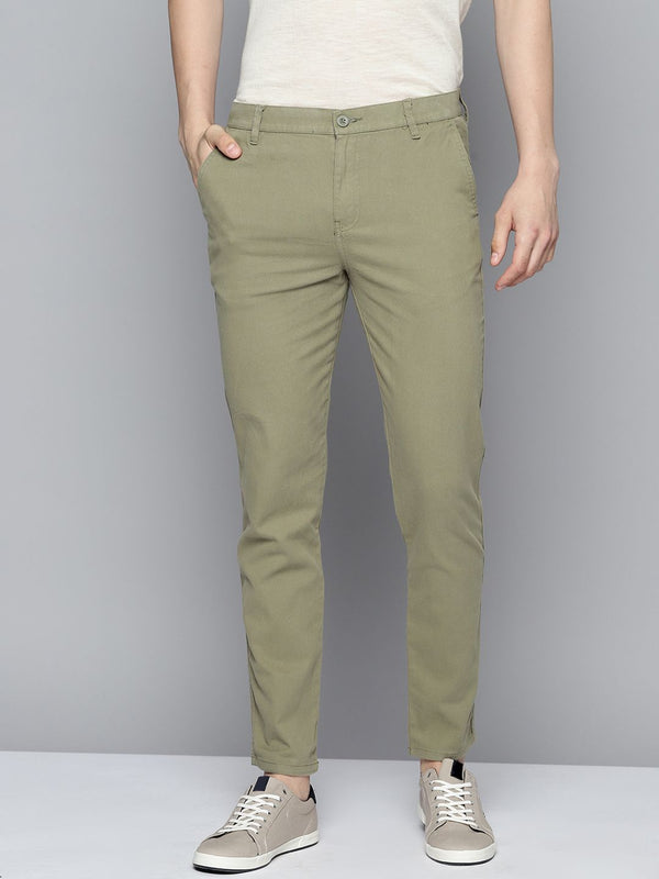 HIGHLANDER Men Slim Fit Chinos Trousers