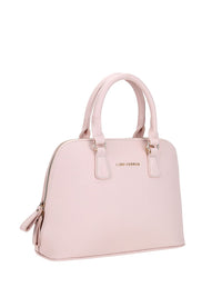 Lino Perros Pink Solid Handheld Bag
