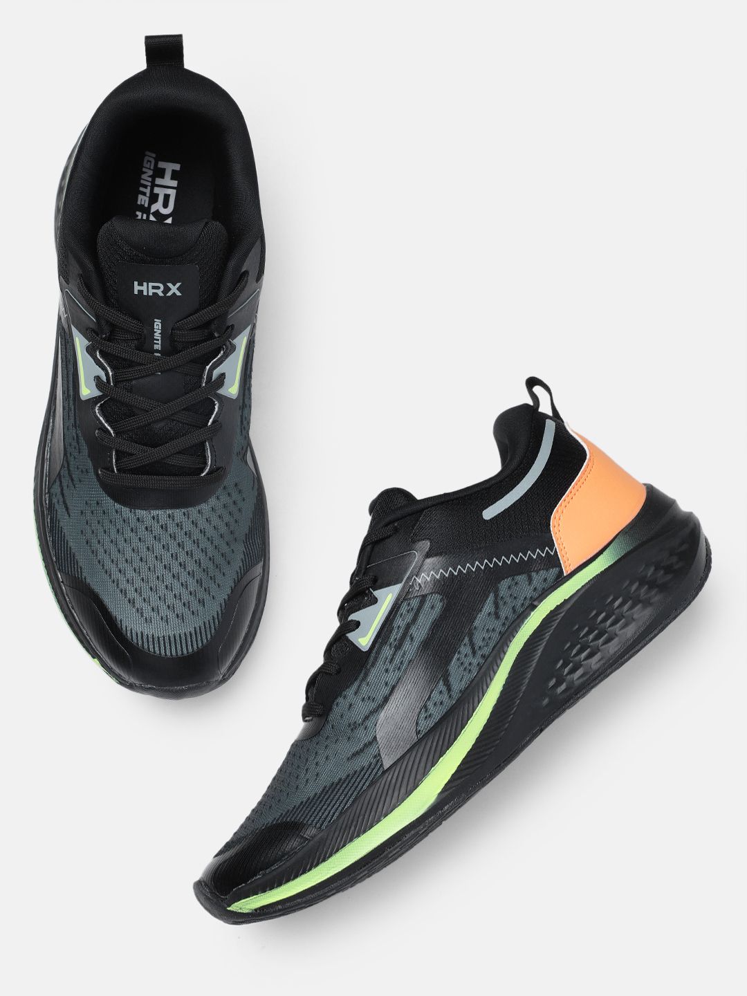 HRX by Hrithik Roshan Men IGNITE RUN Mesh Walking Shoes