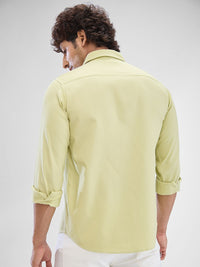 SPYKAR Men Solid Slim Fit Opaque Casual Shirt