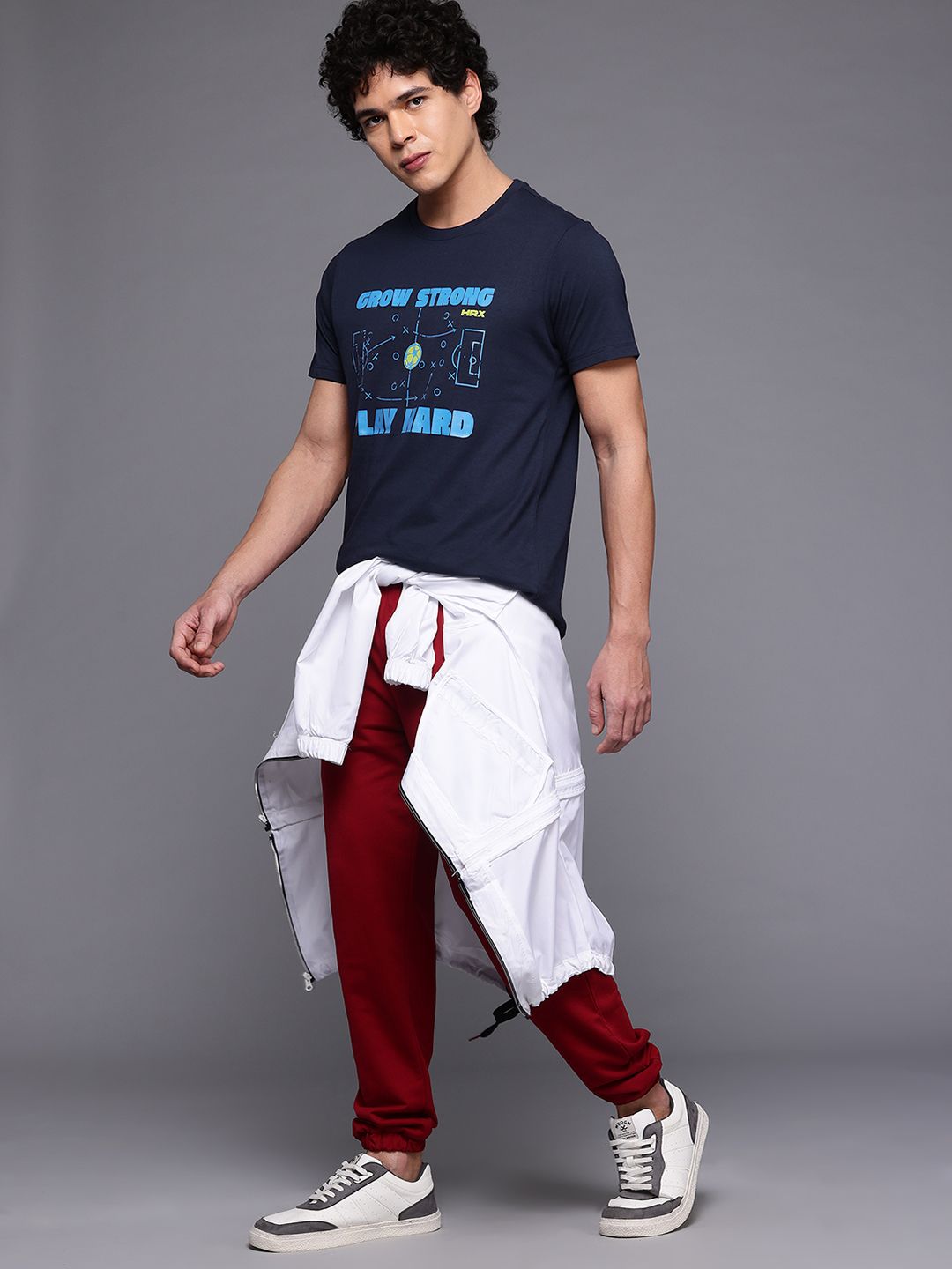 HRX by Hrithik Roshan Men Typography Printed T-shirt
