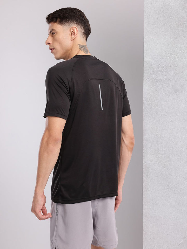 HRX by Hrithik Roshan Brand Logo Print Rapid-Dry Training T-shirt