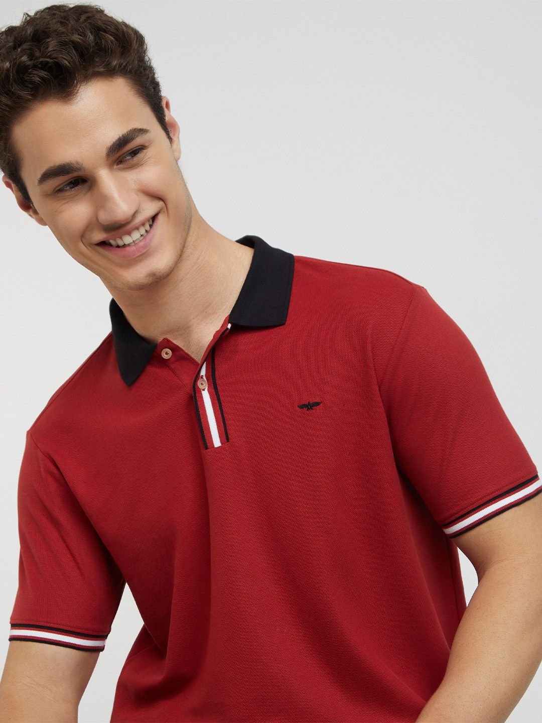 Park Avenue Polo Collar Slim Fit T-shirt