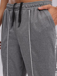 HRX by Hrithik Roshan Men Typography Print Mid-Rise Rapid-Dry Running Joggers
